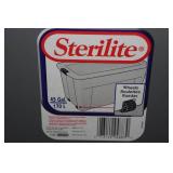 Large Sterilite Tote with Wheels - 45 Gallon