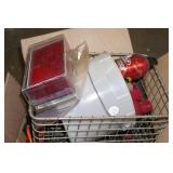 Assorted Automotive - Light Bulbs, Tail Lights, Cleaner
