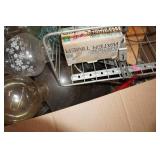 Vintage Lantern Glass with Assorted Hardware