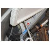 Assorted Hardware - Cords, Bottle Jack, Caster Wheels