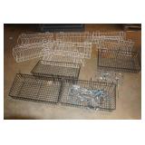 Slat Wall Hanging Baskets and Hooks