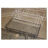 Slat Wall Hanging Baskets and Hooks