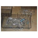 Slat Wall Hanging Baskets and Hooks