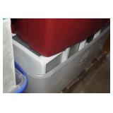 *2* Pallets of Assorted Storage Bins and Lids