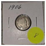 Lot of 4 Mercury Dimes 10c