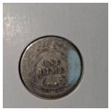 Lot of 4 Mercury Dimes 10c