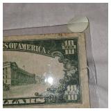 1934A $10 Silver Certificate, XF/AU