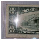 1953 $10 Silver Certificate, VF/XF