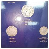 US Commemorative Silver Gallery Collection-5 Coin Series