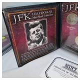JFK Mint Mark Collection and America Nickels Collection with COA