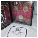 JFK Mint Mark Collection and America Nickels Collection with COA