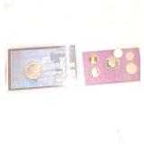 US Mint Ike Bicentennial Mint Set with 1989 Proof Set