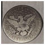 1903-O and 1912 Barber Halfs 50c