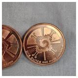 2-1oz   12-21-2012 Copper Rounds
