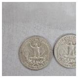 3-1964 Silver Washington 25c