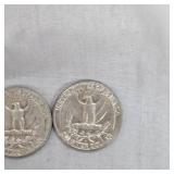 3-1964 Silver Washington 25c