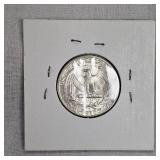 3-1946D AU, 1949O AU, 1957AU, Silver Washington 25c