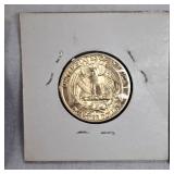 3-1946D AU, 1949O AU, 1957AU, Silver Washington 25c