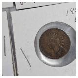 9-Indian Head Pennies 1881-1902