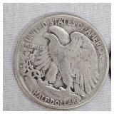 2-1941 Walking Liberty Halfs 50c