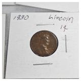 1918-1957 Carded Lot of Wheat Back Pennies (11)