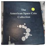 The American Space Coin Collection  Nickel and 24kt Coated Kennedys 50c-41 Coins