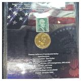 24K Thomas Jefferson, John Adams Presidential Series