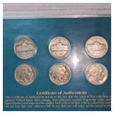 Buffalo and Jefferson Nickel Mint Mark Collection