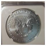 2019 Silver Eagle NGC MS70, Incredible Nice Detail