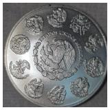 2024 1oz Mexican Plata Pura Silver Round