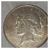 1923 S Peace Dollar