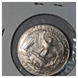 1964 D MS65 Washingtons 25c