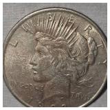 1922 Peace $1 VF