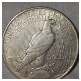 1922 Peace $1 VF