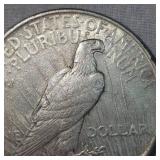 1922 Peace $1 VF
