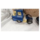 Pair of Vintage Structo Semi Tractors