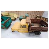 5-Structo by Ertl Dump Trucks