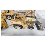 Lot of 3 Ertl IH Die Cast Backhoes
