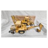 Lot of 2 Ertl IH Die Cast Backhoes
