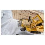 Lot of 2 Ertl IH Die Cast Backhoes