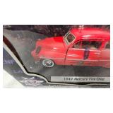 Motor Max 1949 Mercury Fire  Chief, As New in Box