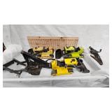 Lot of Tonka Back Hoes