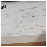 Team Caliber Die Cast 1:24 Michael Waltrip