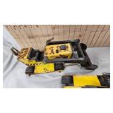 2-Tonka Pressed Tin Backhoes