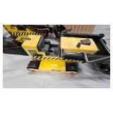 2-Tonka Pressed Tin Backhoes