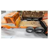 4-Vintage Nylint Semi Tractors and Dump Truck