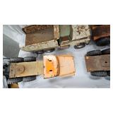 4-Vintage Nylint Semi Tractors and Dump Truck