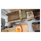 4-Vintage Nylint Semi Tractors and Dump Truck