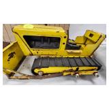 Classic Tonka Bulldozier and Trailer