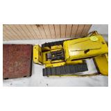 Classic Tonka Bulldozier and Trailer